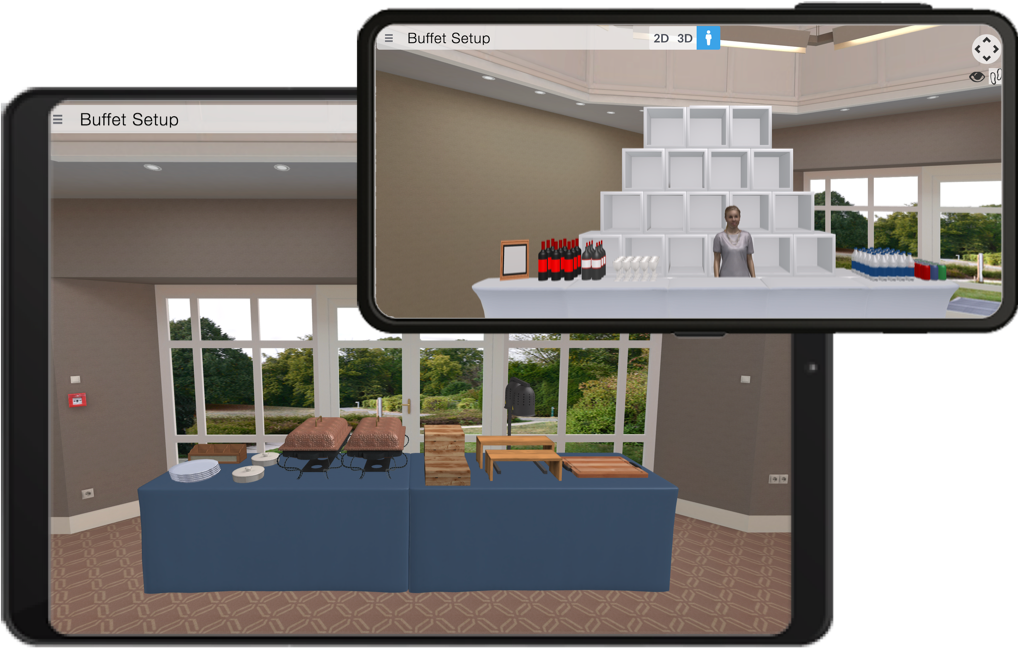 3D Event Designer 3D floor plan templates