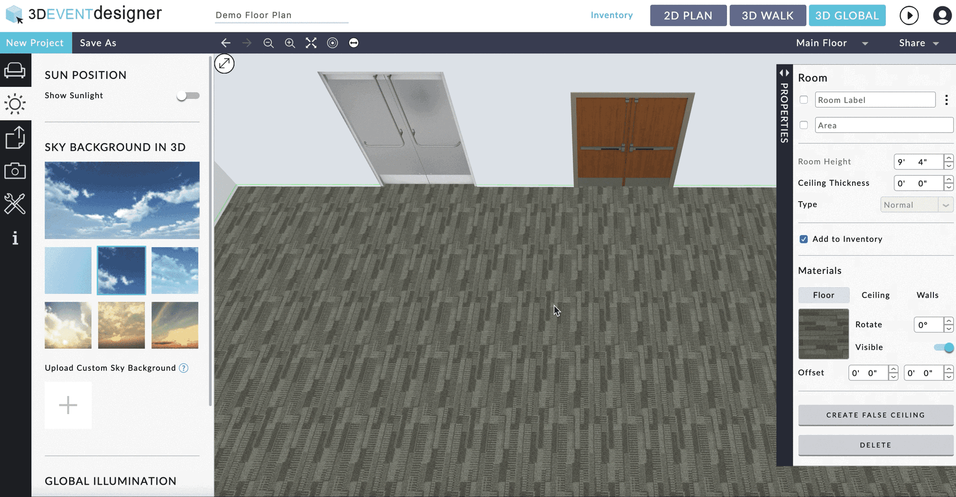 Draw 3D Floor Plan Online